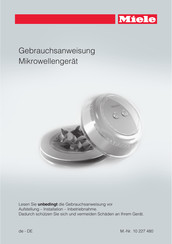 Miele M 6012 SC Gebrauchsanweisung