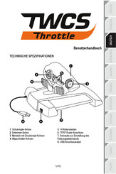 Thrustmaster TWCS Throttle Benutzerhandbuch
