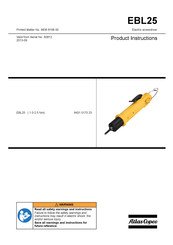Atlas Copco EBL25 Produktinformation