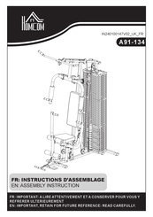 Homcom A91-134 Montageanleitung