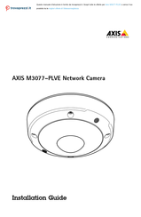 Axis Communications M3077-PLVE Installationsanleitung