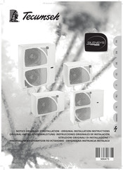 Tecumseh SILENSYS SILAGD4590Z Original Installationsanleitung