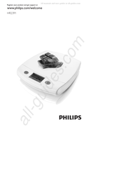 Philips HR2391 Bedienungsanleitung