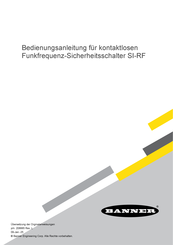 Banner SI-RFST-LP8 Bedienungsanleitung