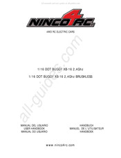 ninco4rc 1/16 DOT BUGGY XB-16 2,4Ghz Handbuch