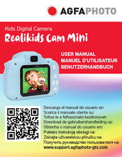 Agfaphoto Realikids Cam Mini Benutzerhandbuch