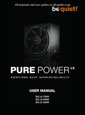 BE QUIET! PURE POWER BQ L8-600W Bedienungsanleitung