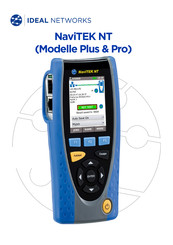 IDEAL NETWORKS NaviTEK NT Pro Bedienungsanleitung