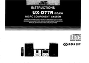 JVC UX-D77REN Bedienungsanleitung