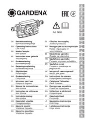 Gardena 1490 Betriebsanleitung