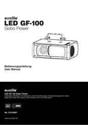 EuroLite LED GF-100 Gobo Flower Bedienungsanleitung