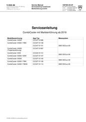 V-ZUG CombiCooler V2000 178NI Serviceanleitung