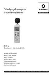 Monacor SM-2 Bedienungsanleitung
