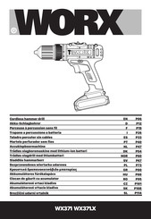 Worx WX371 Originalbetriebsanleitung