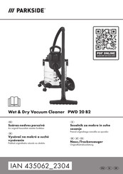Parkside PWD 20 B2 Originalbetriebsanleitung