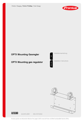 Fronius OPT/i Installationsanleitung