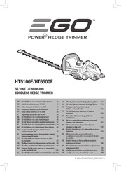 Ego Power+ HT5100E Bedienungsanleitung