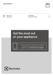 Electrolux KOCGS30TX Benutzerinformation