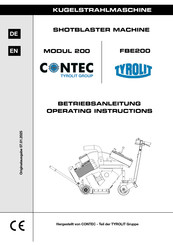 Contec MODUL 200XL Betriebsanleitung