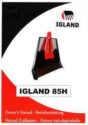 Igland 85H Betriebsanleitung