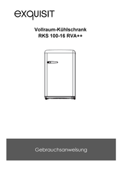 exquisit RKS 100-16 RVA++ Gebrauchsanweisung