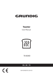 Grundig TA 8340 Benutzerhandbuch