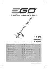 Ego Power+ STA1500 Bedienungsanleitung