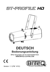 Briteq B06044 Bedienungsanleitung