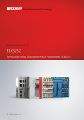 Beckhoff ELX3252 Betriebsanleitung