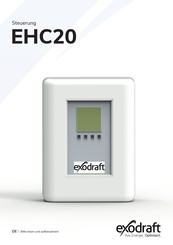 Exodraft EHC20 Bedienungsanleitung