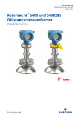 Emerson Rosemount 5408 Kurzanleitung