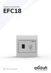 Exodraft EFC18 Bedienungsanleitung