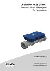 JUMO flowTRANS US W01 Betriebsanleitung