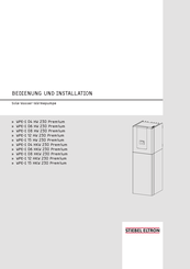 STIEBEL ELTRON WPE-I 04 HW 230 Premium Bedienung Und Installation