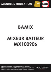 Bamix Mono M150 Vollständige Bedienungsanleitung