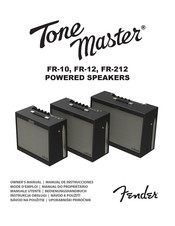 Fender TONE MASTER FR-12 Bedienungshandbuch