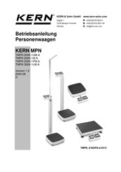 KERN MPN-Serie Betriebsanleitung
