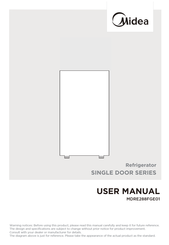 Midea SINGLE DOOR Serie Bedienungsanleitung