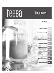 Teesa TSA3220 Bedienungsanleitung