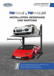 Twin Busch TW 227P Installation, Bedienung Und Wartung