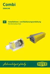 Refco COMBI 3004146 Installations- Und Bedienungsanleitung