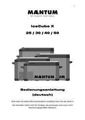 Plug-in Festivals MAENTUM IceCube X 40 Bedienungsanleitung