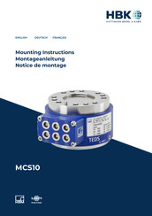 HBK MCS10-002-3C Montageanleitung