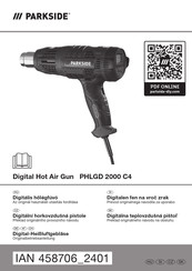 Parkside PHLGD 2000 C4 Originalbetriebsanleitung