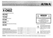Aiwa MX-D8Z Bedienungsanleitung