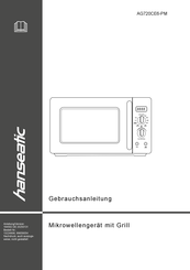 Hanseatic AG720CE6-PM Gebrauchsanleitung