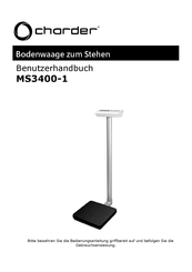 Charder MS3400-1 Benutzerhandbuch