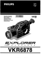 Philips EXPLORER VKR 6878 Bedienungsanleitung