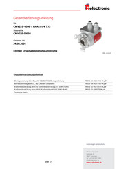 TR-Electronic C S582 Serie Gesamt-Bedienungsanleitung