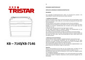 TriStar KB-7145 Installation, Betriebs- Und Wartungs-Anweisungen